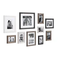 Black and Gray 10-pc. Gallery Wall Frame Set