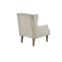 Cream Wingback Martha Stewart Accent Chair