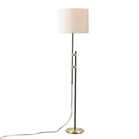 Black Asymmetrical Metal Floor Lamp