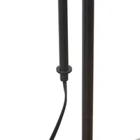 Black Asymmetrical Metal Floor Lamp