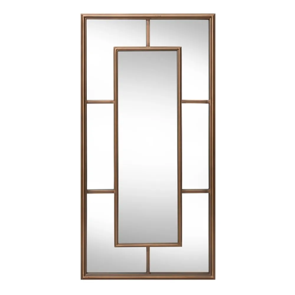 Gold Infinite Wall Mirror