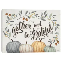 Gather and Be Grateful Halloween Wall Plaque