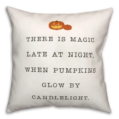 Magic at Night Throw Pillow