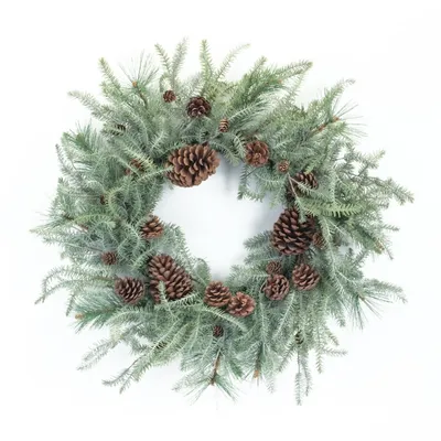 Colorado Spruce Pinecone Wreath, 29 in.