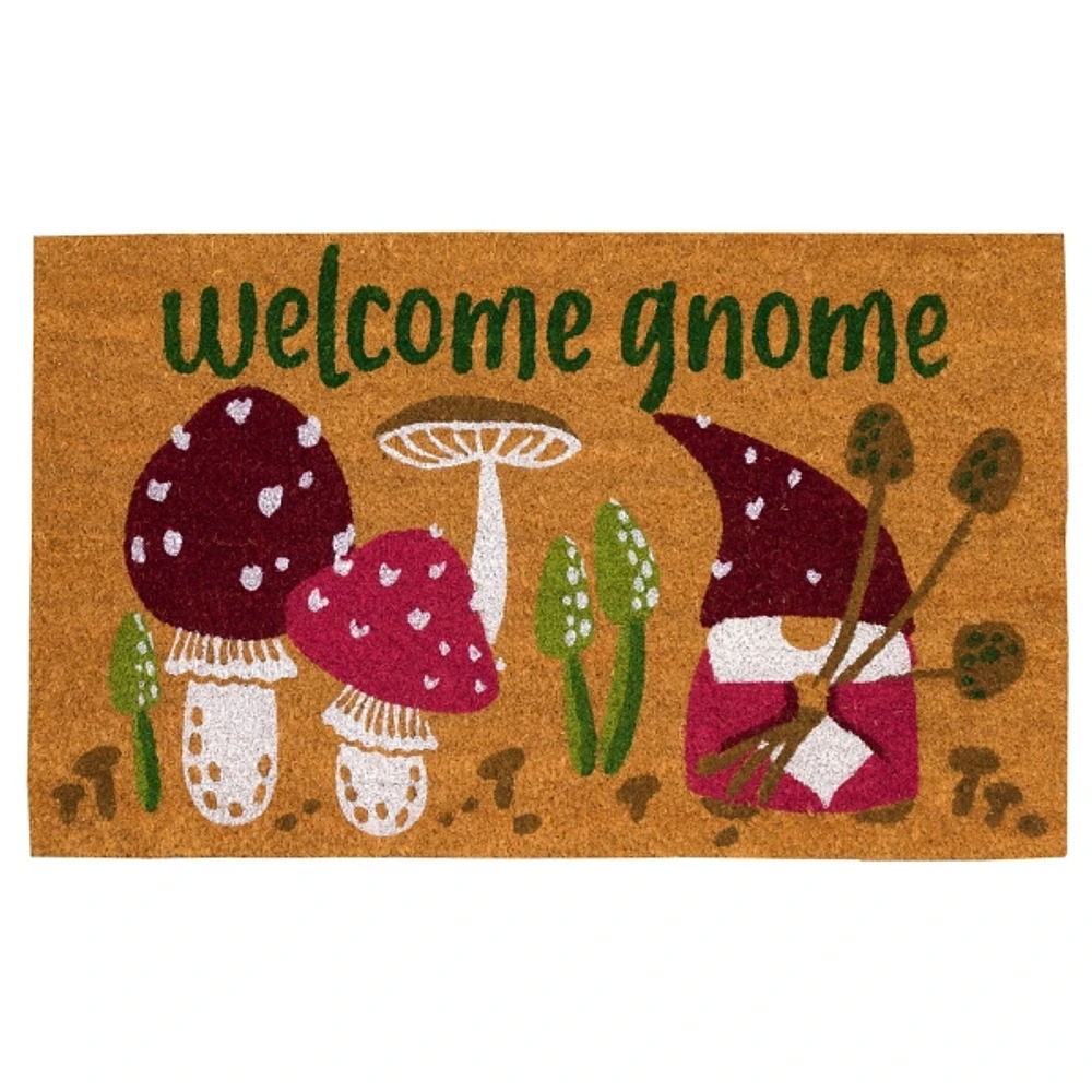 Welcome Gnome Doormat