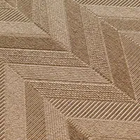 Mila Santorini Chevron Outdoor Area Rug, 5x7