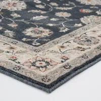 Navy Vintage Leni Area Rug, 5x7