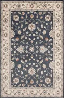 Navy Vintage Leni Area Rug, 5x7