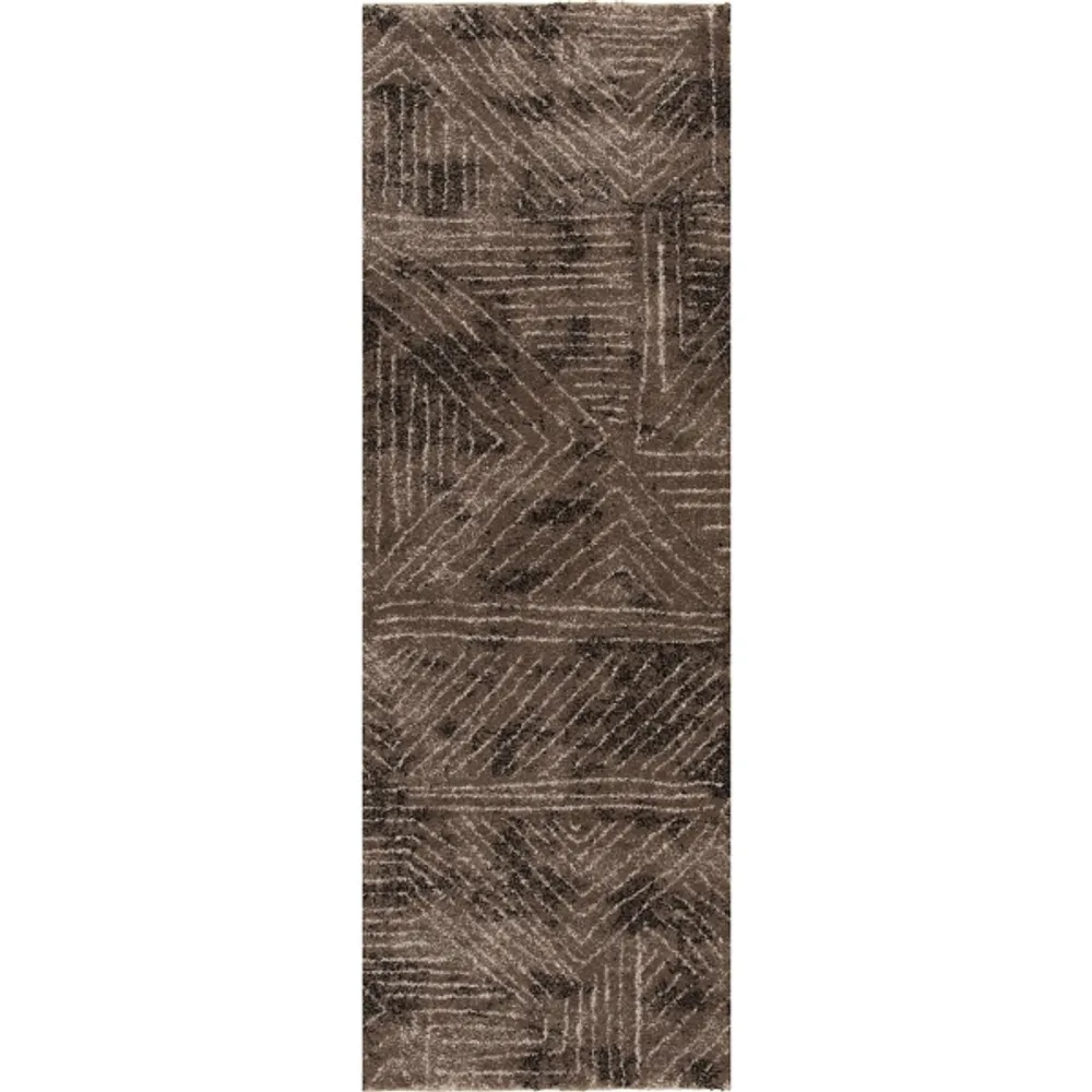 Geometric Kourt Area Rug, 2x7