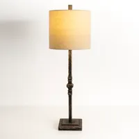 Abbott Antique Black Buffet Lamp