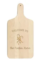 Personalized Maple Welcome Cutting Board