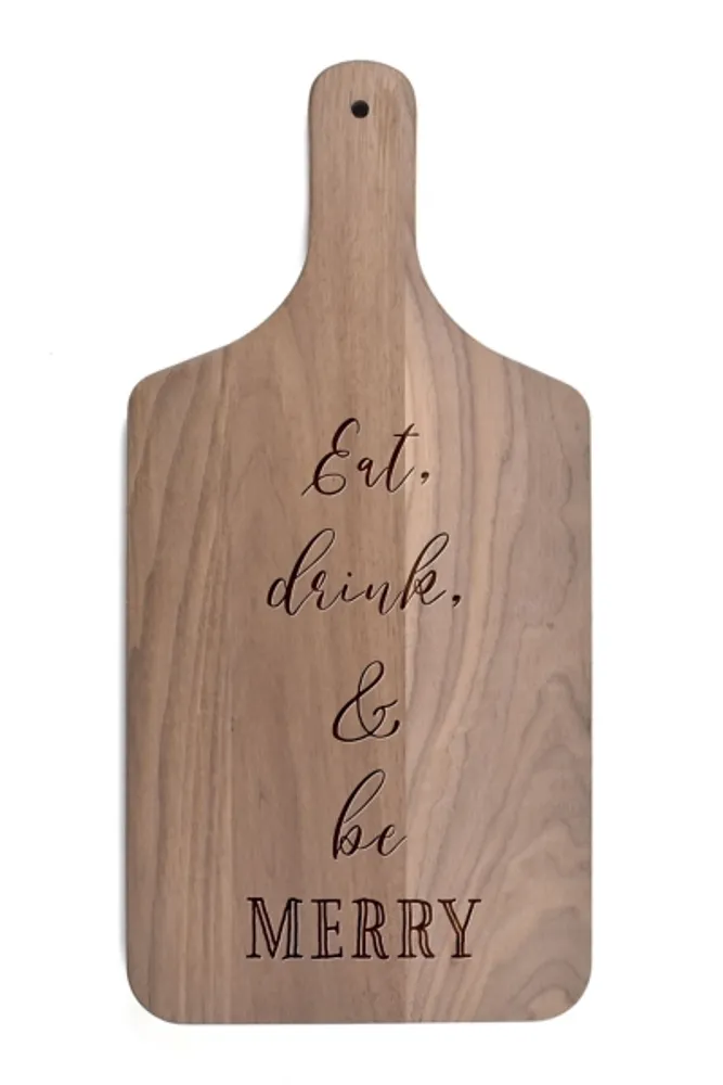Eat Drink and Be Merry Cutting Board