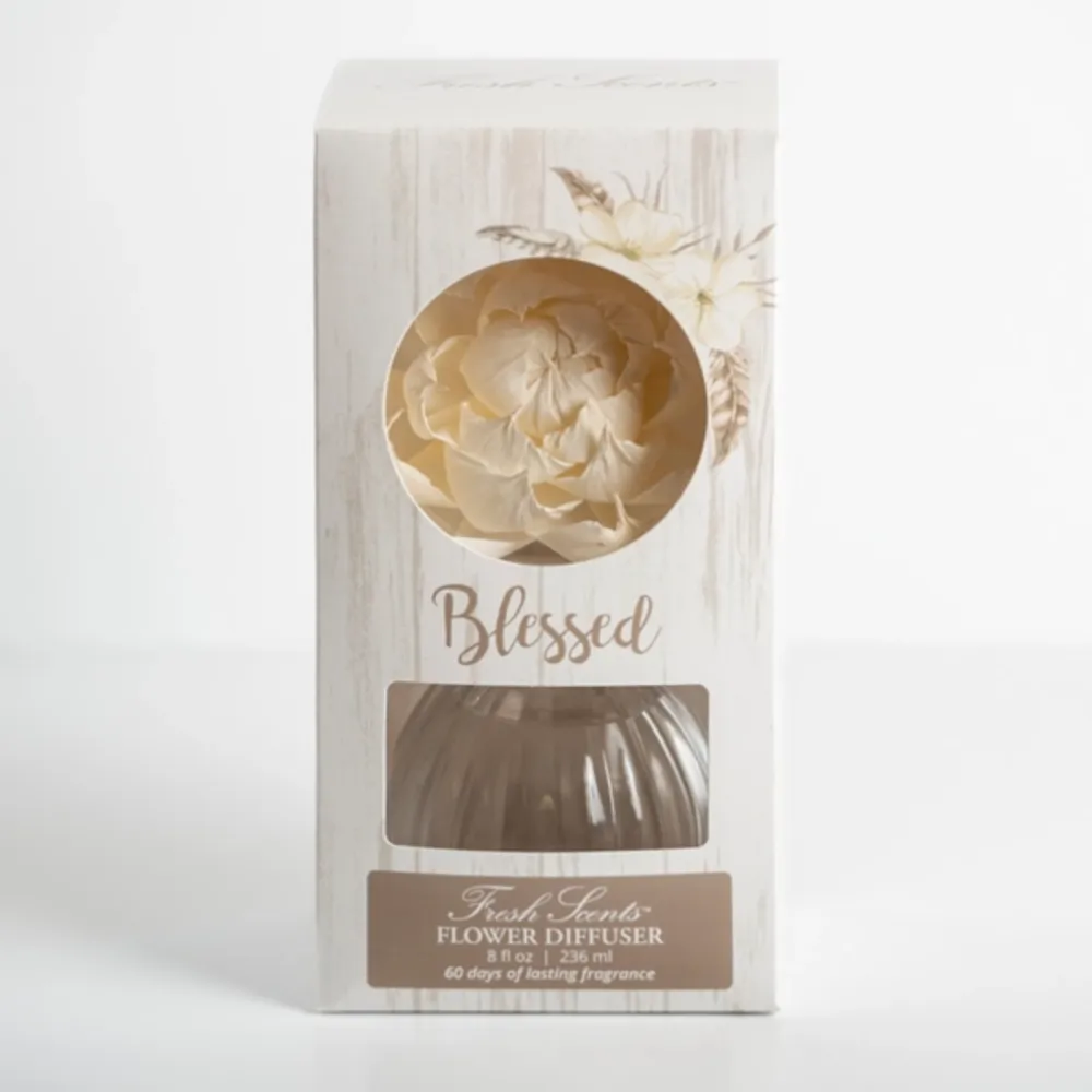 Blessed Flower Petal Diffuser Set