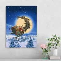 To All A Good Night Canvas Art Print