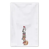 Woodland Creatures Kitchen Towels, Set of 2