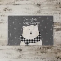 Have a Beary Merry Christmas Kitchen Mat