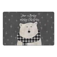 Have a Beary Merry Christmas Kitchen Mat