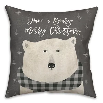 Have a Beary Merry Christmas Pillow