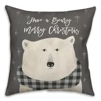 Have a Beary Merry Christmas Pillow