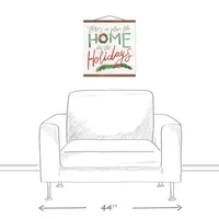 Home for the Holidays Wall Hanger