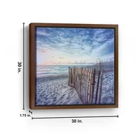 Dune Daybreak Framed Canvas Art Print