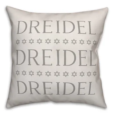 Dreidel Dreidel Dreidel Pillow