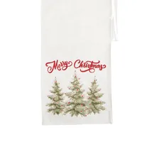 Merry Christmas Triple Trees Table Runner