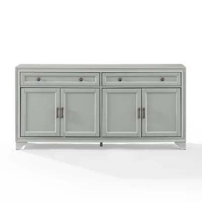 Wood 4-Door Sideboard Cabinet