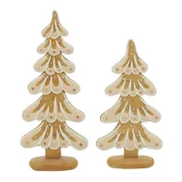 Gingerbread Tree Figurine, 13 in.