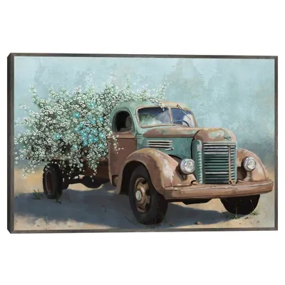 Farm Fresh I Framed Canvas Art Print