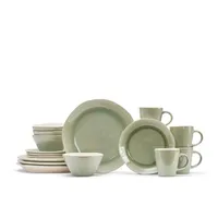 Sage Sand 16-pc. Dinnerware Set