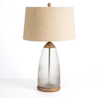 Hobnail Glass Table Lamp