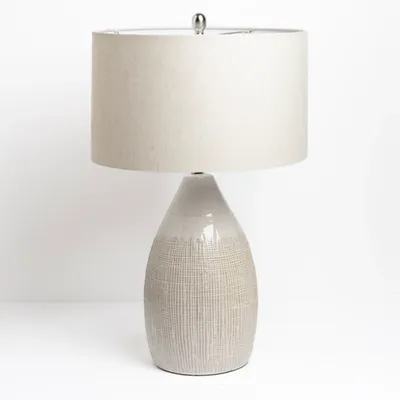 Luca Cream Ceramic Table Lamp