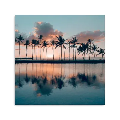 Big Island Palms Canvas Art Print