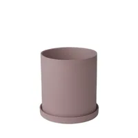 Matte Mauve Simple Porcelain Planter