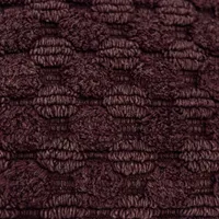 Wine Heavily Textured Pillow