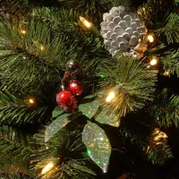 4 ft. Pre-Lit Pinecone and Berry Christmas Tree