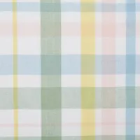 Sweet Spring Plaid Tablecloth, 52 in.