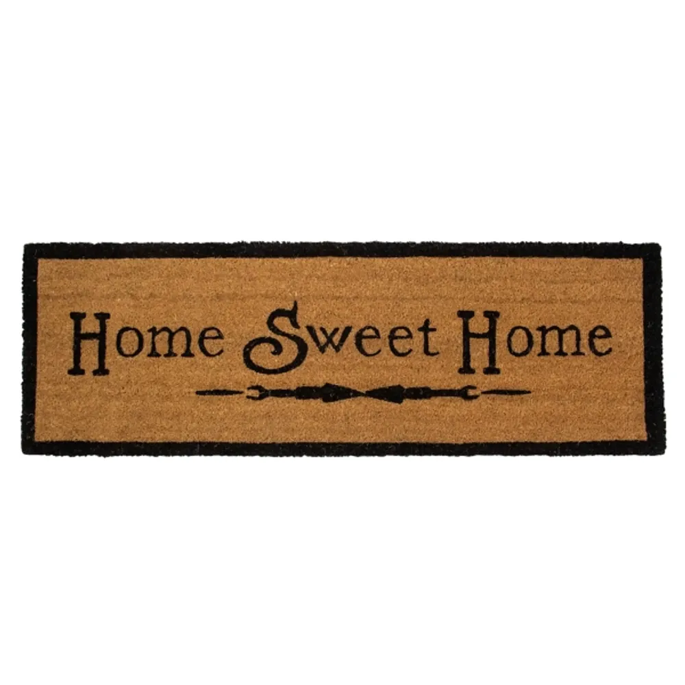 Natural Coir Home Sweet Home Doormat
