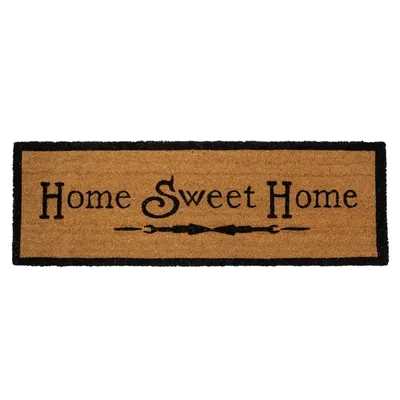 Natural Coir Home Sweet Home Doormat