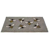 Gray Bumblebee Doormat