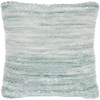 Seafoam Ribbon Loops Pillow