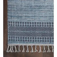 Blue Scandinavian Stripe Runner