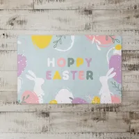 Hoppy Easter Pastel Floor Mat