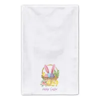 Chicks and Easter Egg Basket Tea Towels, Set of 2