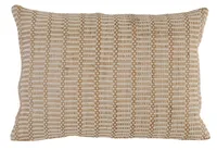 Gold and Ivory Haven Lumbar Pillow