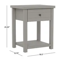 Bailie Wooden Side Table