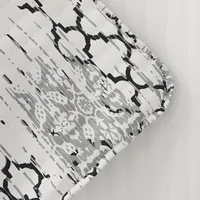 White Trellis Reversible 2-pc. Twin Quilt Set