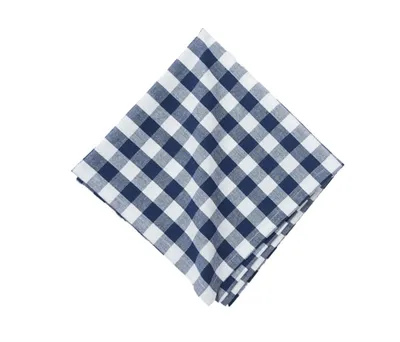 Ashford Indigo Buffalo Check Napkins, Set of 6