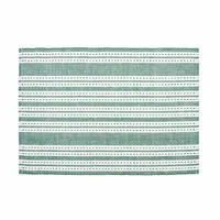 Warner Emerald Stripe Placemats, Set of 6